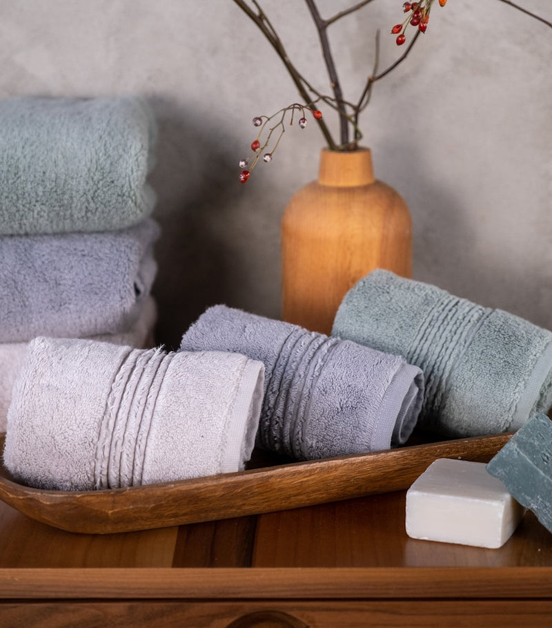 Hamam organic cotton Galata guest towel 30x40cm (British brand)