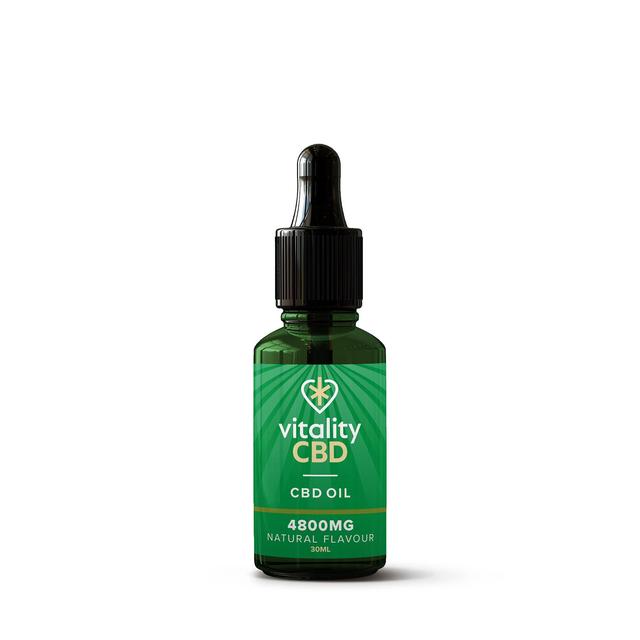 Vitality CBD Natural Spray with MCT Oil 4800mg   30ml