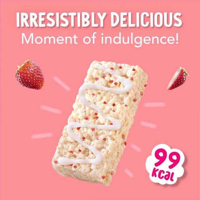 Lexi's Crispy Treat - Strawberry & White Choc Multipack   12 x 25g GOODS M&S   