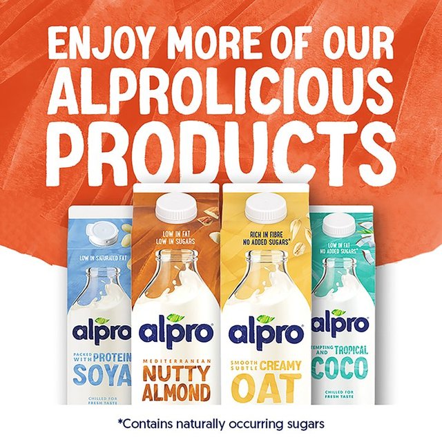 Alpro Soya No Sugars Chilled Drink   1L GOODS M&S   