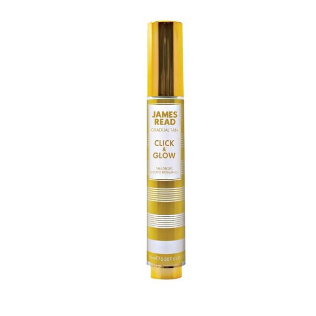 James Read Click & Glow Gradual Tan Drops for Face Light to Medium Tone   15ml GOODS M&S   