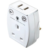 Masterplug USB Surge Adapter, UK version