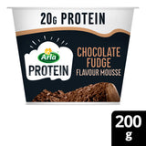 Arla protein mousse chocolate fudge flavour 200g (British brand)