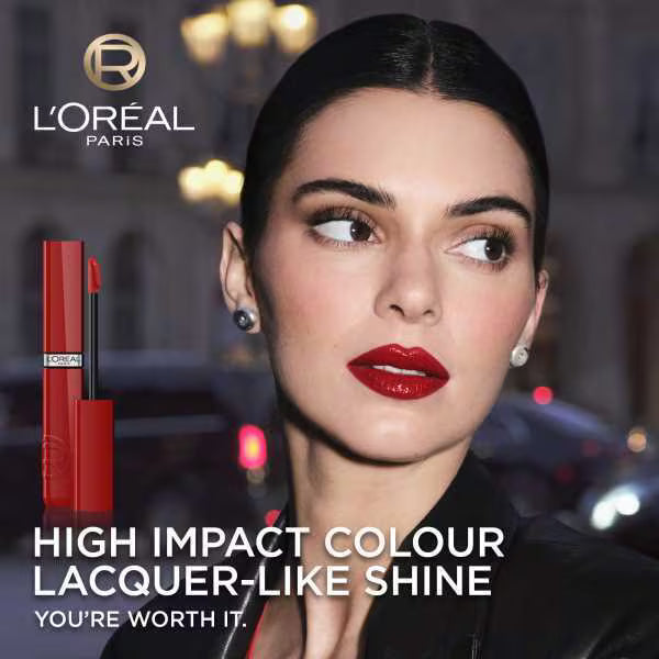 L'Oréal Paris Liquid Lipstick Berry Bordeaux, imported from the UK