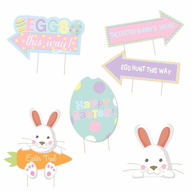 Easter Egg Hunt Signs