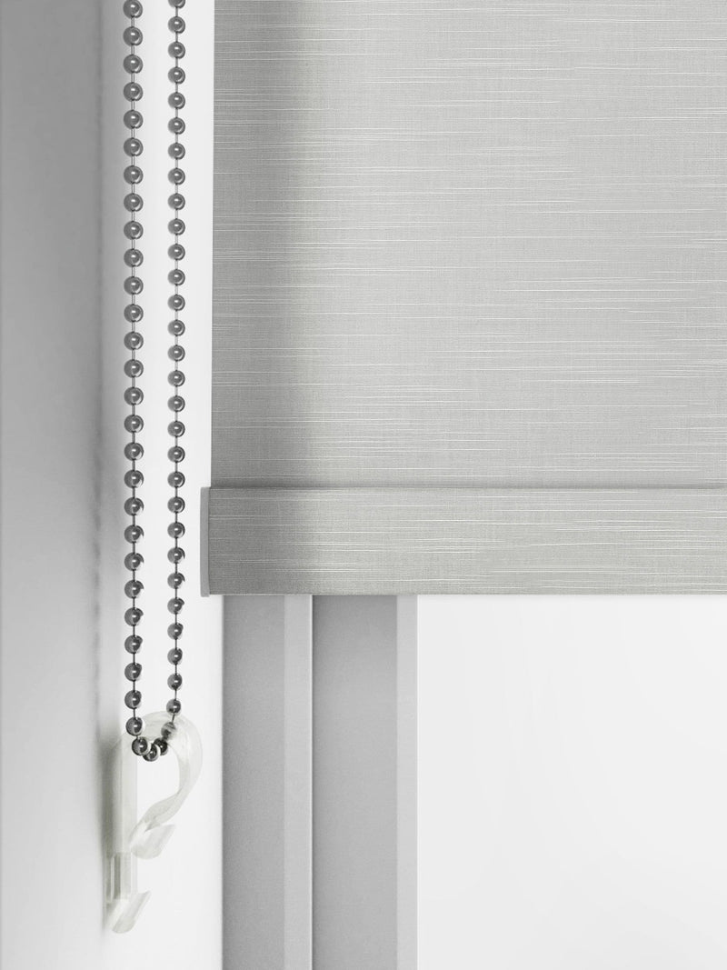 Next Dusk Grey Knots roller blind - British product