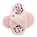 Barbie Girls Faux Fur Slip-on Slippers (11) GOODS Superdrug   