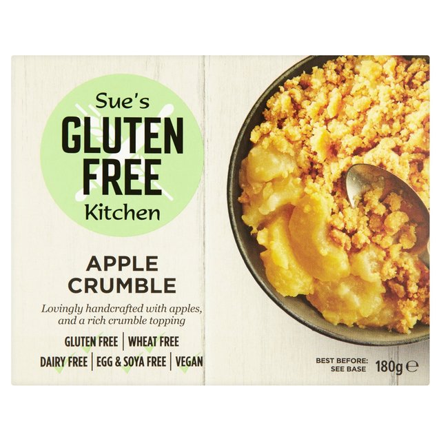 Gluten Free Kitchen Vegan Apple Crumble   180g GOODS M&S   