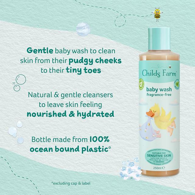 Childs Farm Baby Unfragranced Body Wash    500ml GOODS M&S   