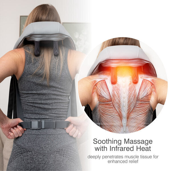 Bodi-Tek Ona Neck & Shoulder Massager with infrared heat, UK version
