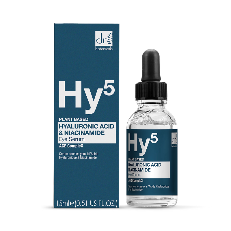 Dr Botanicals eye serum hyaluronic acid niacinamide 15ml, imported from the UK