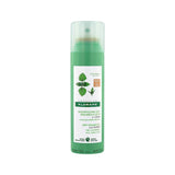 Klorane Purifying Tinted Dry Shampoo with Nettle for Oily Brown/Dark Hair   150ml