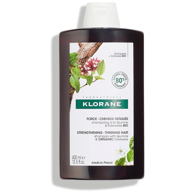 Klorane Shampoo with Quinine and Organic Edelweiss for Thinning Hair   400ml GOODS M&S   