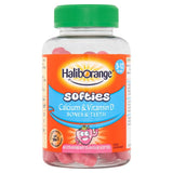 Haliborange  Kid's Softies Calcium & Vitamin D Strawberry Gummies 3-12yrs    60 per pack GOODS M&S   