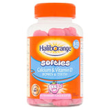 Haliborange  Kid's Softies Calcium & Vitamin D Strawberry Gummies 3-12yrs    60 per pack GOODS M&S   