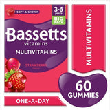 Bassetts Vitamins Multivitamins Strawberry 3-6 Years 60s GOODS Superdrug   