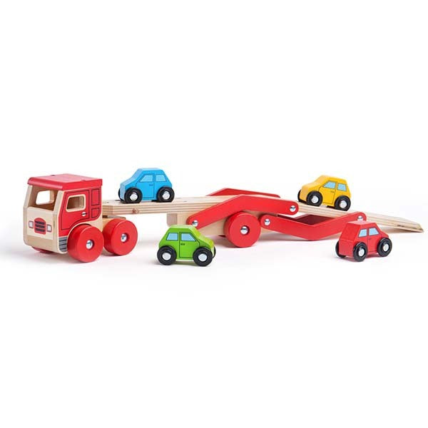 Bigjigs Toys Transporter Lorry Toy GOODS Superdrug   