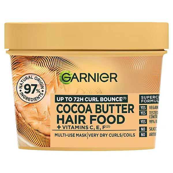 Garnier Ultimate Blends Hair Food Cocoa Butter Hair Mask - British product