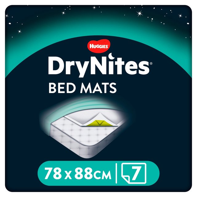 Huggies DryNites Bed Mats   7 per pack GOODS M&S   