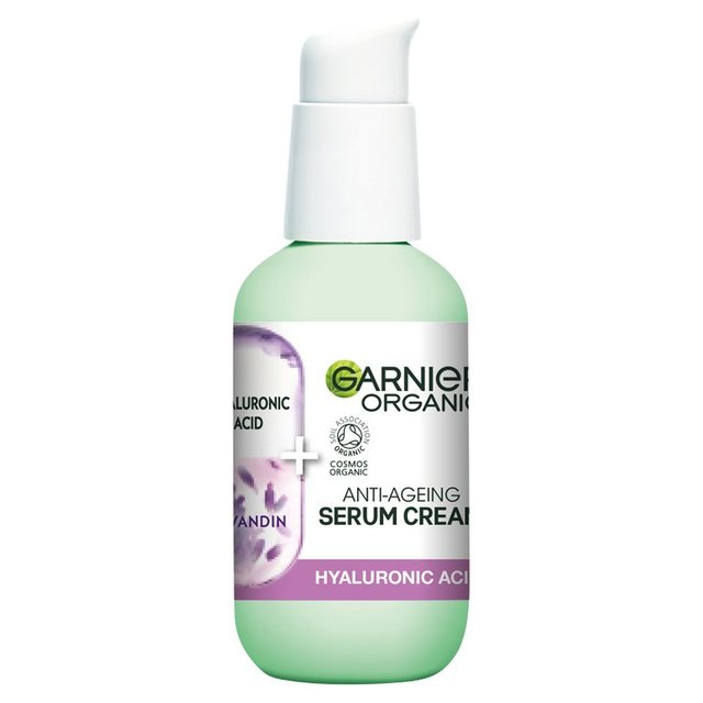 Garnier Organic Lavandin & Hyaluronic Acid Serum Cream 2in1 Formula   50ml GOODS M&S   