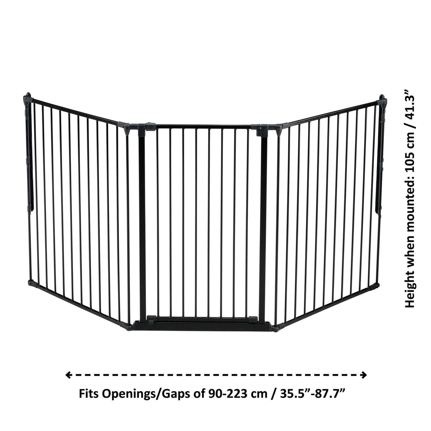 Scandinavian Pet Configure Extra Tall pet gate 105cm, imported from the UK