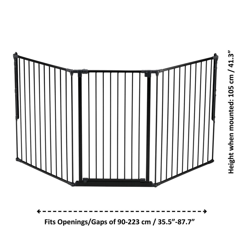 Scandinavian Pet Configure Extra Tall pet gate 105cm, imported from the UK