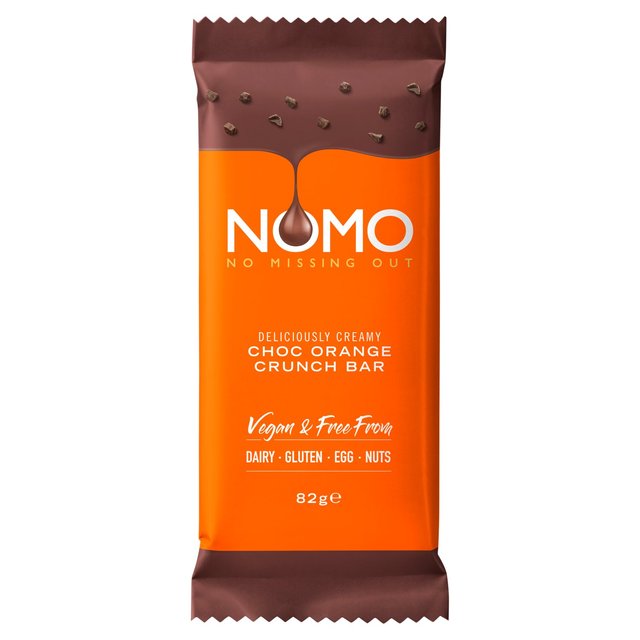 NOMO Orange Crunch Choc Block Bar   85g GOODS M&S   