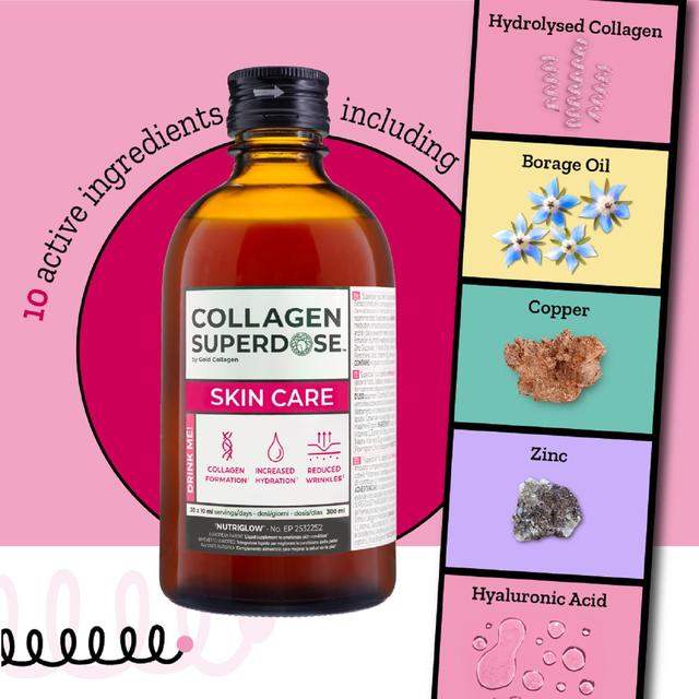 Collagen Superdose by Gold Collagen Skin Care 30 day   300ml GOODS M&S   