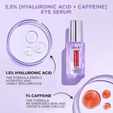 L'Oreal Paris 2.5% Hyaluronic Acid Eye Serum Replumps And De-Puffs Eye   20ml GOODS M&S   