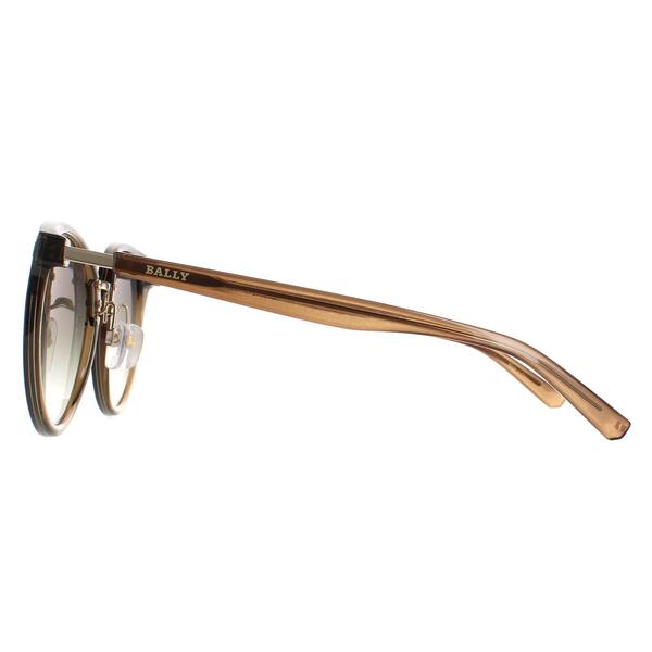Bally BY0043-K gold gradient round sunglasses, UK version