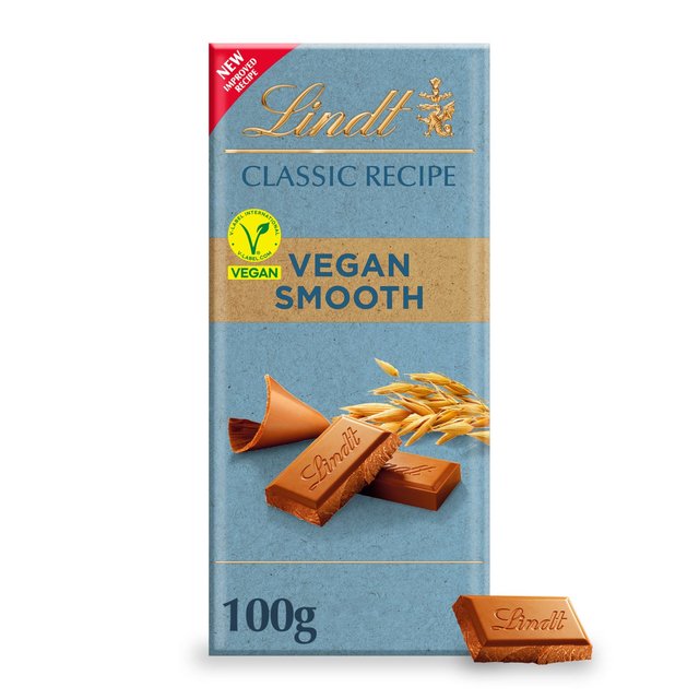 Lindt Classic Recipe Vegan Smooth Chocolate Bar   100g