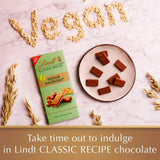 Lindt Classic Recipe Vegan Hazelnut Chocolate Bar   100g GOODS M&S   