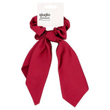 DNR Studio London Short Scarf Scrunchie Burgundy GOODS Superdrug   