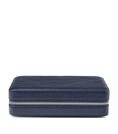Harrods Aspinal Of London Large Leather Travel Jewellery Case- Buy online at McGrocer