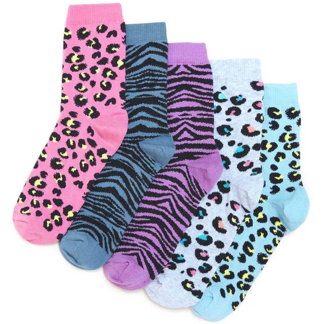 M&S Cotton Animal Socks 6-8 Multi   5 per pack GOODS M&S   