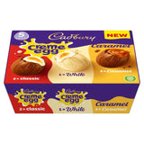 Cadbury Chocolate Mixed White Creme Egg Caramel & Creme Egg   200g