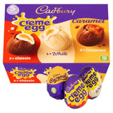 Cadbury Chocolate Mixed White Creme Egg Caramel & Creme Egg   200g