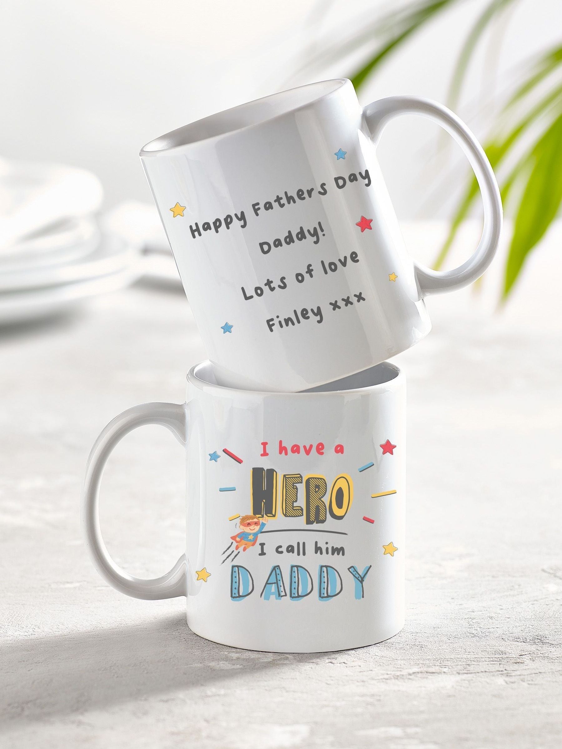 Loveabode personalised mug and coaster set, UK version