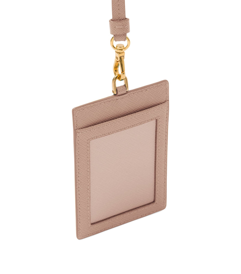 Prada Saffiano leather badge holder, imported from the UK