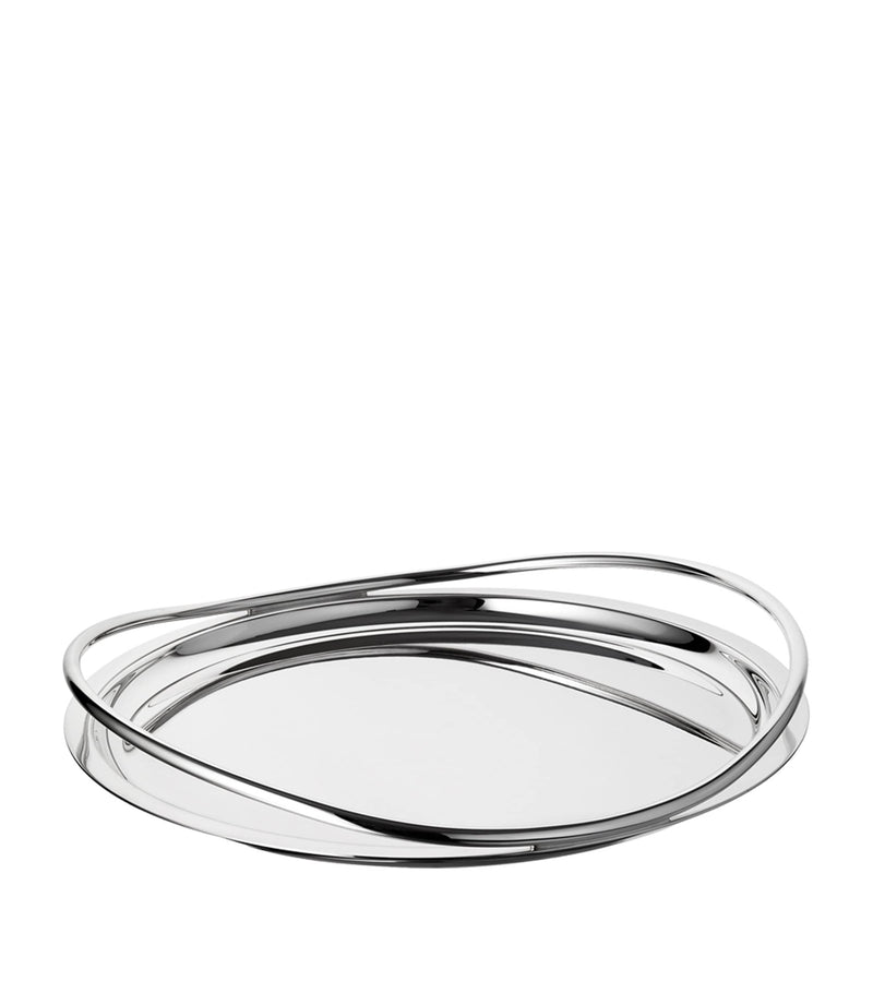 Christofle Vertigo serving tray 39cm - British product