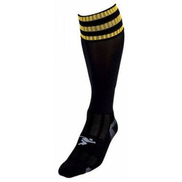 Precision Adult Pro Football Socks (7-11) GOODS Superdrug Black/Gold  