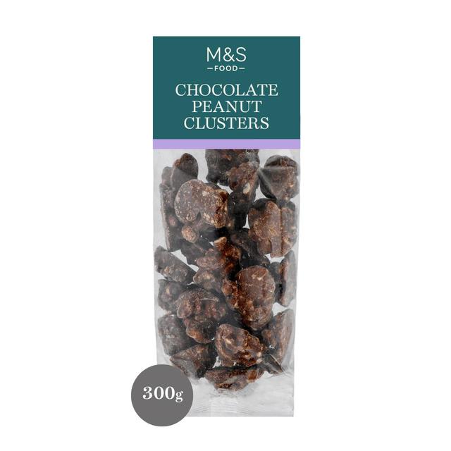 M&S Chocolate Peanut Clusters   300g GOODS M&S   