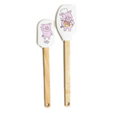 M&S Percy Pig Set of Two Spatulas One Size Pink   2 per pack GOODS M&S   