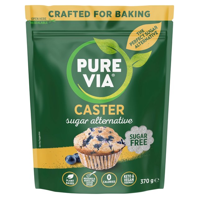 Pure Via Baker Secret Caster Sugar Alternative   370g GOODS M&S   