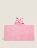 Pure Cotton Percy Pig™ Kids Hooded Towel Bathroom M&S   