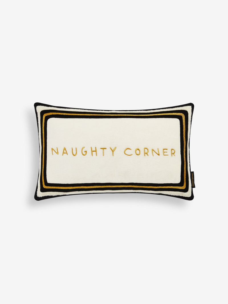 Rockett St George Naughty Corner cushion (British brand)