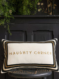 Rockett St George Naughty Corner cushion (British brand)