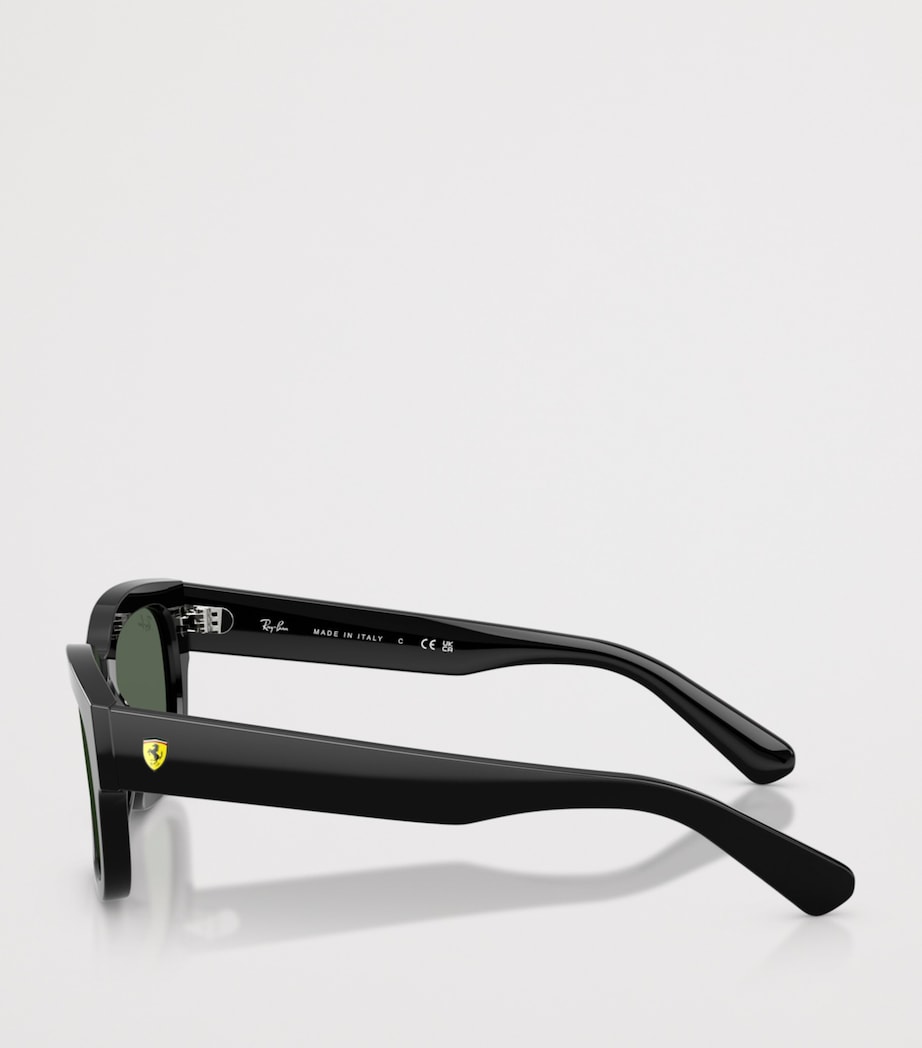 Ray-Ban Scuderia Ferrari square acetate sunglasses (British brand)