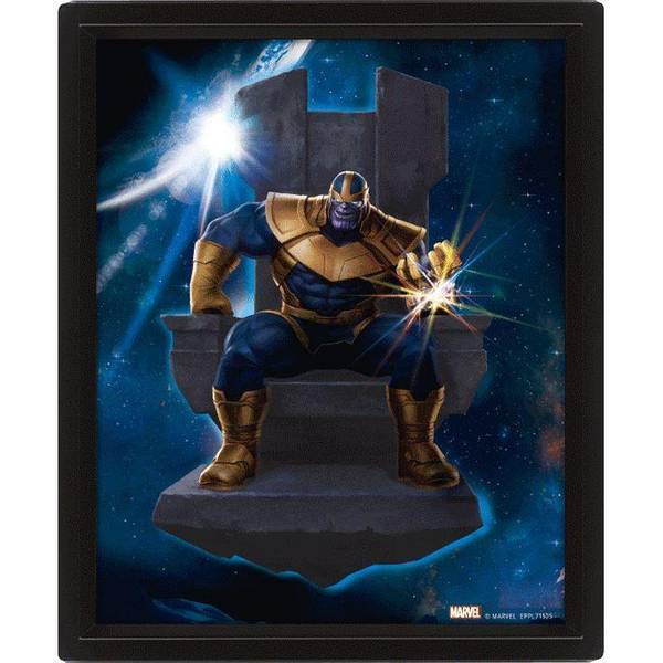 Avengers 3D Thanos print officially licensed - British product