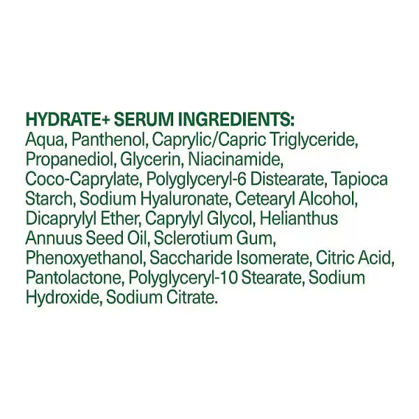 Simple Hydrate+ Hyaluronic Acid Serum 30ml (British brand)